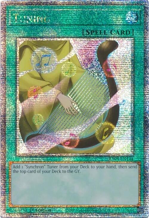 Tuning [RA04-EN144] Quarter Century Secret Rare | Black Swamp Games