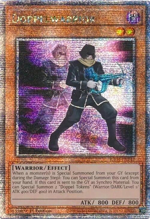 Doppelwarrior [RA04-EN147] Quarter Century Secret Rare | Black Swamp Games