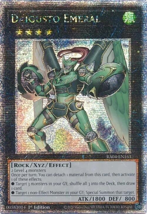 Daigusto Emeral [RA04-EN163] Quarter Century Secret Rare | Black Swamp Games