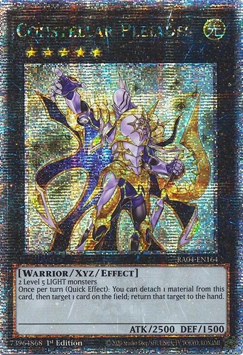 Constellar Pleiades [RA04-EN164] Quarter Century Secret Rare | Black Swamp Games
