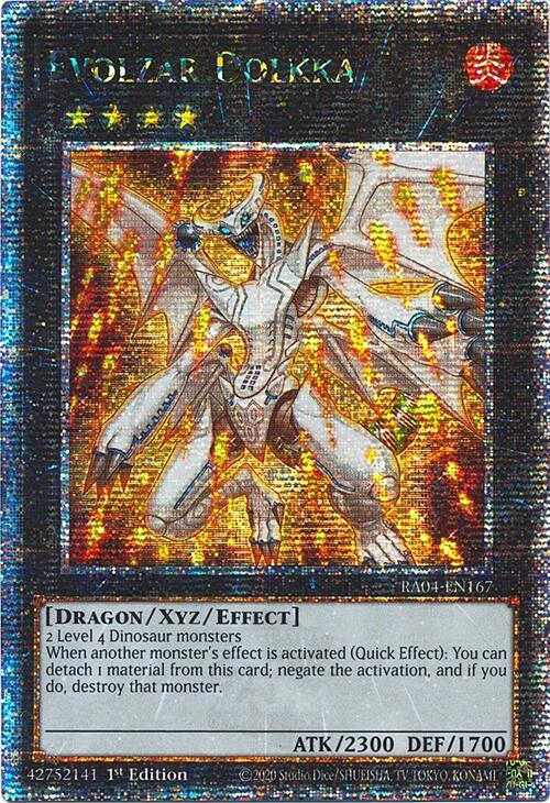 Evolzar Dolkka [RA04-EN167] Quarter Century Secret Rare | Black Swamp Games
