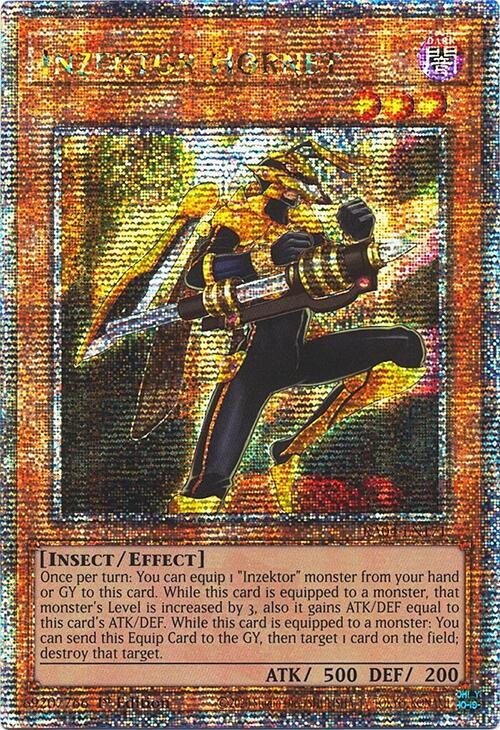 Inzektor Hornet [RA04-EN171] Quarter Century Secret Rare | Black Swamp Games