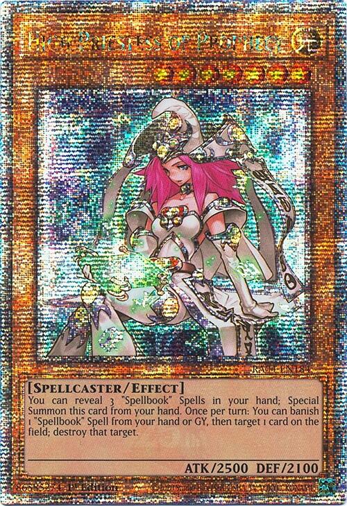 High Priestess of Prophecy [RA04-EN184] Quarter Century Secret Rare | Black Swamp Games