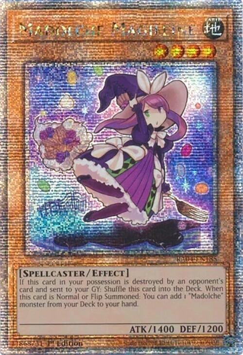 Madolche Magileine [RA04-EN185] Quarter Century Secret Rare | Black Swamp Games
