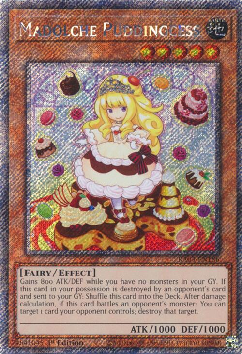 Madolche Puddingcess [RA04-EN186] Platinum Secret Rare | Black Swamp Games