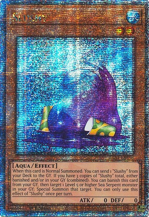 Slushy [RA04-EN196] Quarter Century Secret Rare | Black Swamp Games