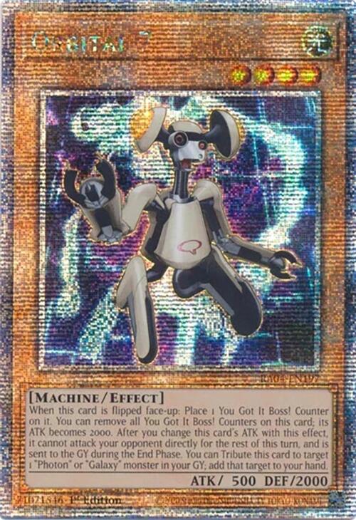 Orbital 7 [RA04-EN197] Quarter Century Secret Rare | Black Swamp Games