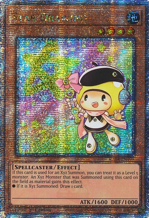Star Drawing [RA04-EN199] Quarter Century Secret Rare | Black Swamp Games