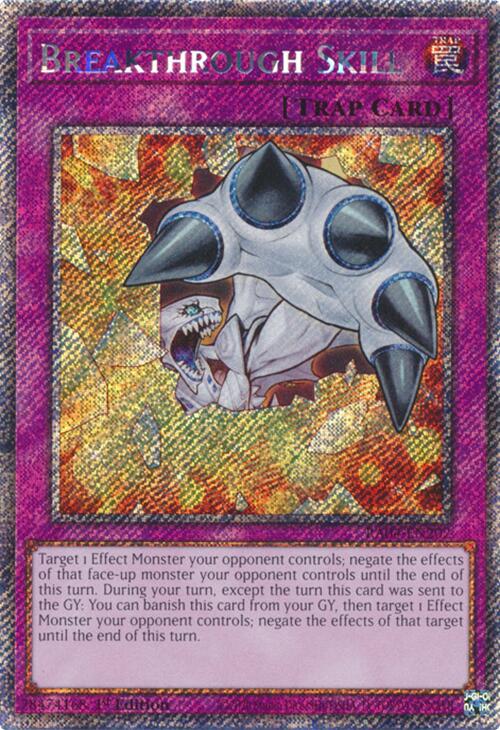 Breakthrough Skill [RA04-EN202] Platinum Secret Rare | Black Swamp Games
