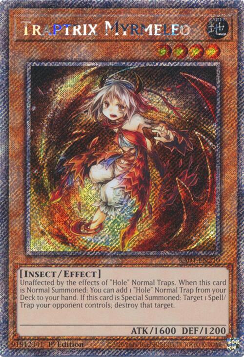 Traptrix Myrmeleo [RA04-EN210] Platinum Secret Rare | Black Swamp Games