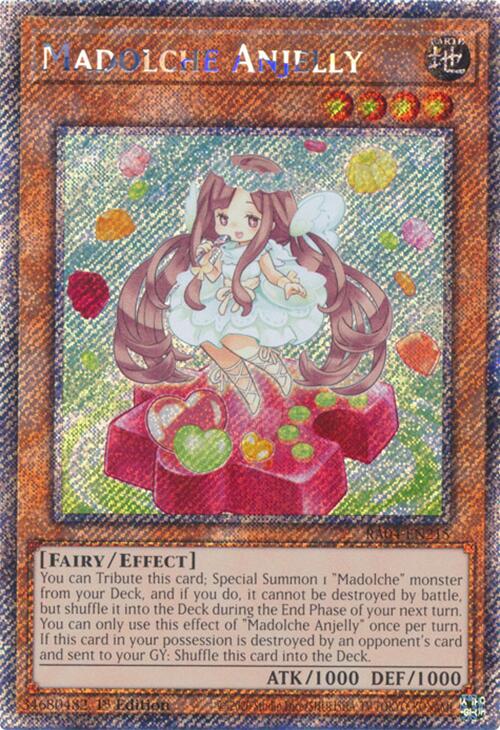 Madolche Anjelly [RA04-EN215] Platinum Secret Rare | Black Swamp Games