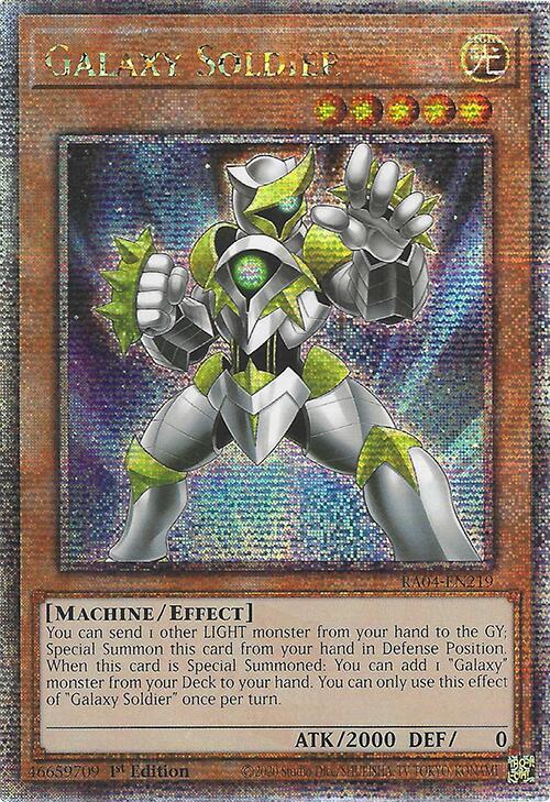 Galaxy Soldier [RA04-EN219] Quarter Century Secret Rare | Black Swamp Games