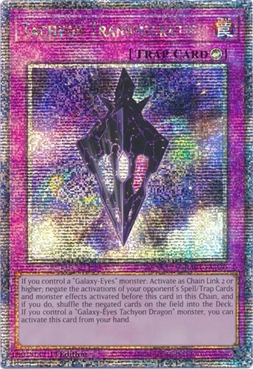 Tachyon Transmigration [RA04-EN220] Quarter Century Secret Rare | Black Swamp Games