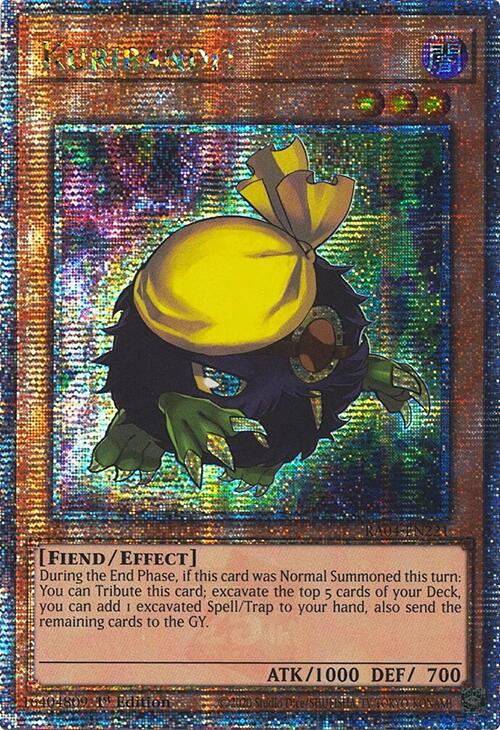 Kuribandit [RA04-EN221] Quarter Century Secret Rare | Black Swamp Games