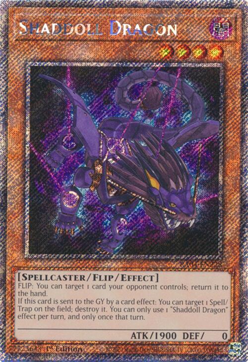 Shaddoll Dragon [RA04-EN228] Platinum Secret Rare | Black Swamp Games