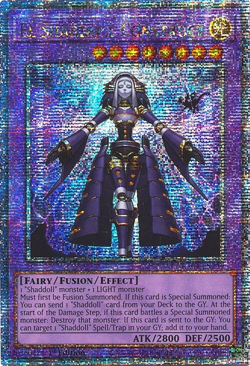 El Shaddoll Construct [RA04-EN229] Quarter Century Secret Rare | Black Swamp Games
