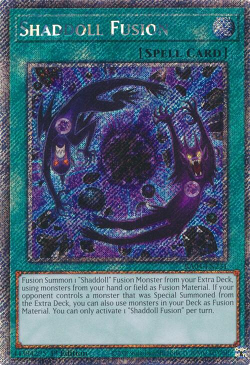 Shaddoll Fusion [RA04-EN231] Platinum Secret Rare | Black Swamp Games