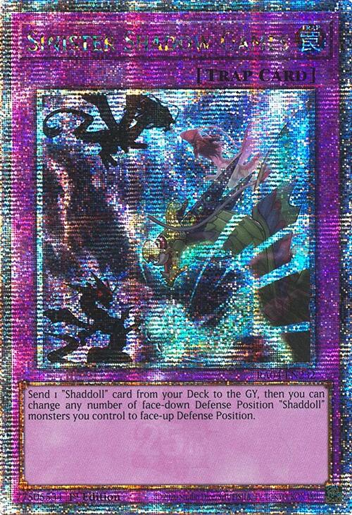 Sinister Shadow Games [RA04-EN232] Quarter Century Secret Rare | Black Swamp Games