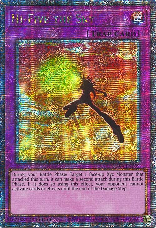Hi-Five the Sky [RA04-EN239] Quarter Century Secret Rare | Black Swamp Games