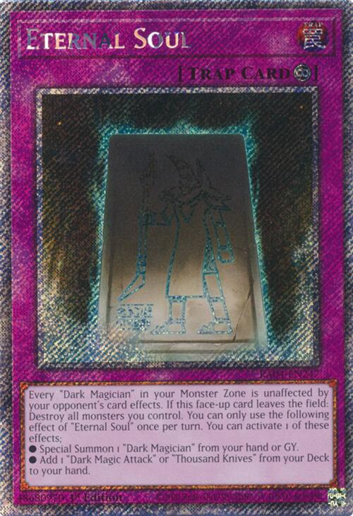 Eternal Soul [RA04-EN247] Platinum Secret Rare | Black Swamp Games