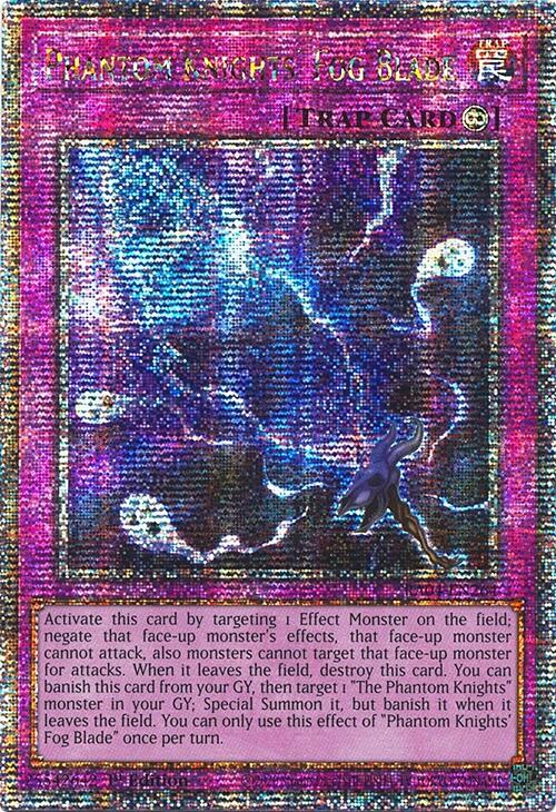 Phantom Knights' Fog Blade [RA04-EN264] Quarter Century Secret Rare | Black Swamp Games
