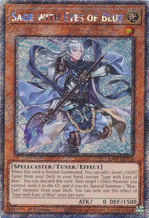 Sage with Eyes of Blue [RA04-EN266] Platinum Secret Rare | Black Swamp Games