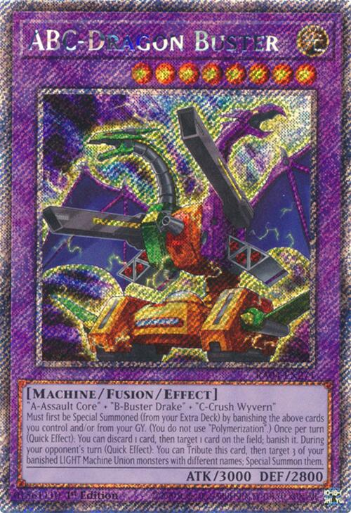 ABC-Dragon Buster [RA04-EN271] Platinum Secret Rare | Black Swamp Games