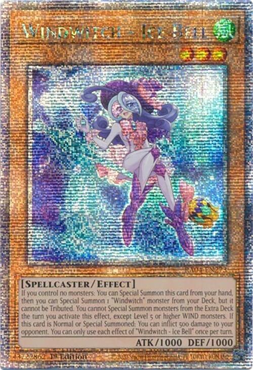 Windwitch - Ice Bell [RA04-EN273] Quarter Century Secret Rare | Black Swamp Games