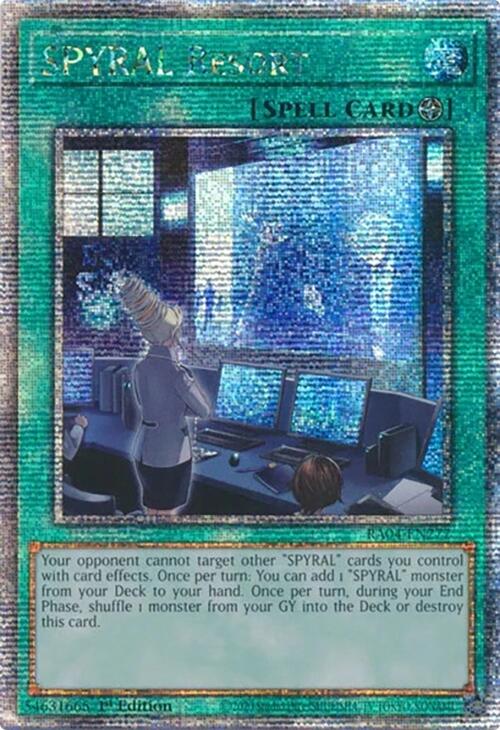 SPYRAL Resort [RA04-EN277] Quarter Century Secret Rare | Black Swamp Games