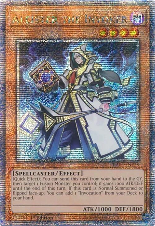 Aleister the Invoker [RA04-EN278] Quarter Century Secret Rare | Black Swamp Games