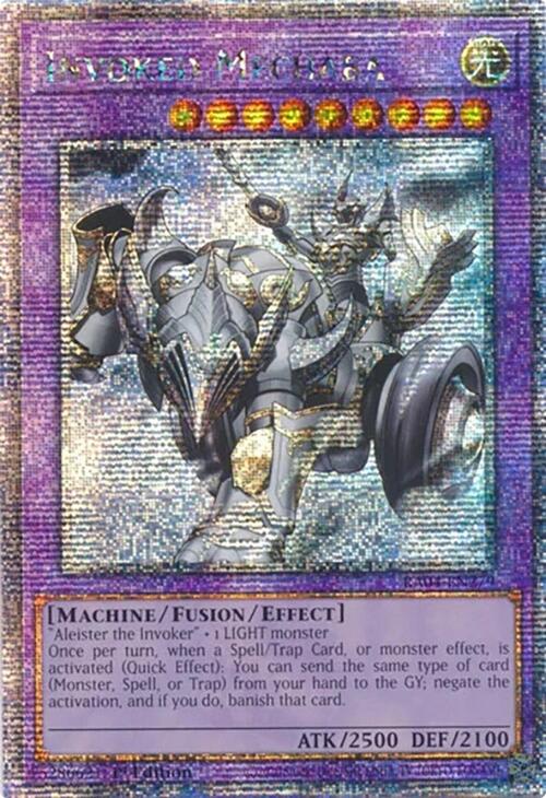 Invoked Mechaba [RA04-EN279] Quarter Century Secret Rare | Black Swamp Games