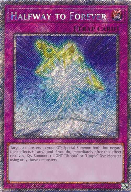 Halfway to Forever [RA04-EN285] Platinum Secret Rare | Black Swamp Games