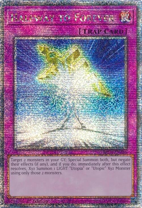 Halfway to Forever [RA04-EN285] Quarter Century Secret Rare | Black Swamp Games