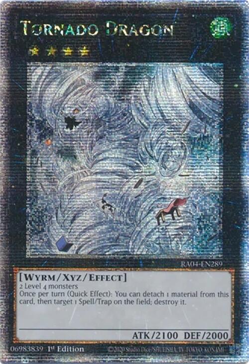 Tornado Dragon [RA04-EN289] Quarter Century Secret Rare | Black Swamp Games