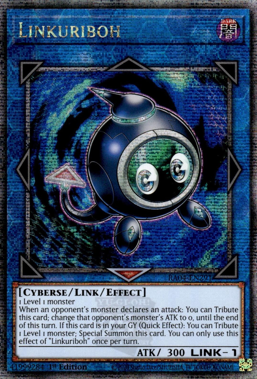 Linkuriboh [RA04-EN291] Quarter Century Secret Rare | Black Swamp Games