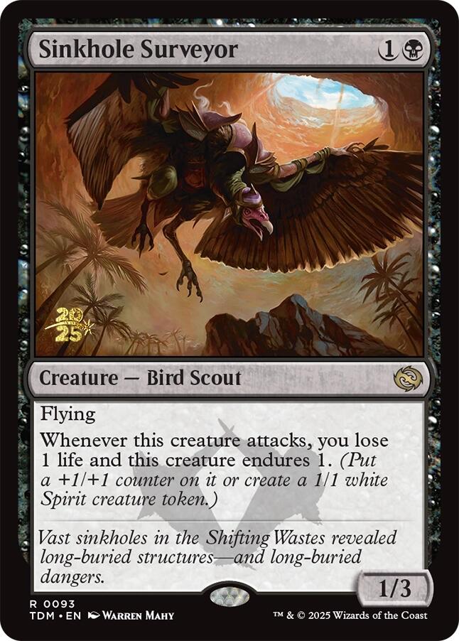 Sinkhole Surveyor [Tarkir: Dragonstorm Prerelease Promos] | Black Swamp Games