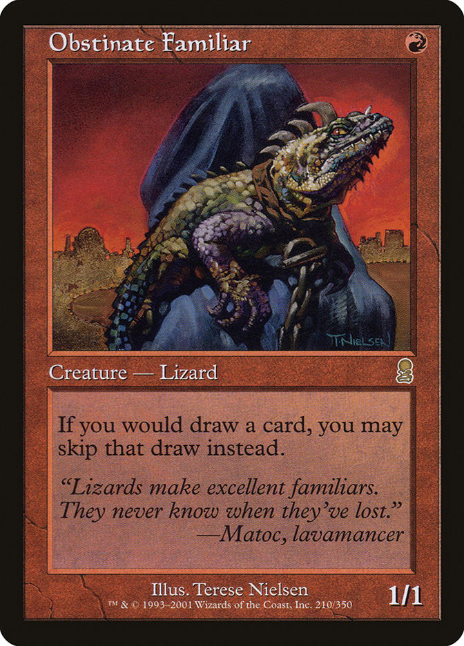 Obstinate Familiar [Odyssey] | Black Swamp Games