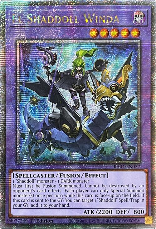 El Shaddoll Winda [RA04-EN052] Quarter Century Secret Rare | Black Swamp Games