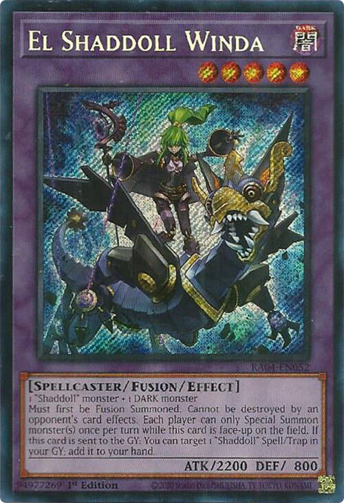 El Shaddoll Winda [RA04-EN052] Secret Rare | Black Swamp Games