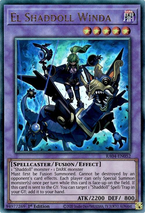 El Shaddoll Winda [RA04-EN052] Prismatic Ultimate Rare | Black Swamp Games