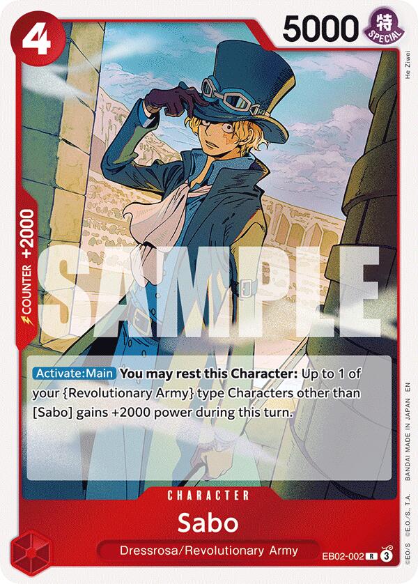 Sabo [Extra Booster: Anime 25th Collection] | Black Swamp Games