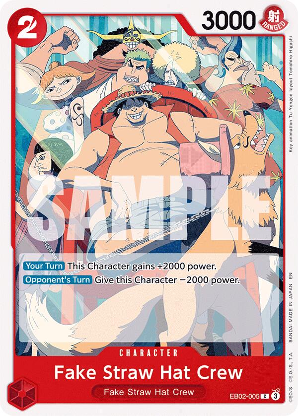 Fake Straw Hat Crew [Extra Booster: Anime 25th Collection] | Black Swamp Games