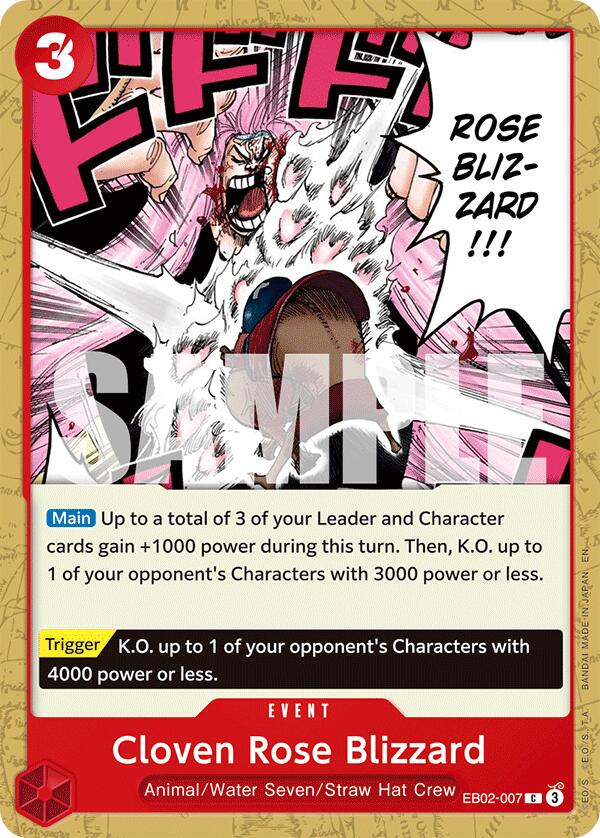 Cloven Rose Blizzard [Extra Booster: Anime 25th Collection] | Black Swamp Games