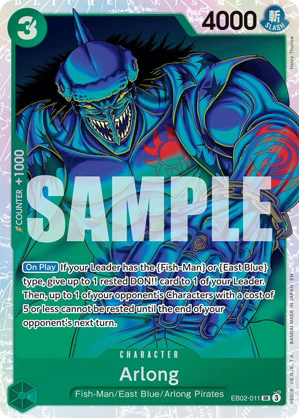 Arlong [Extra Booster: Anime 25th Collection] | Black Swamp Games