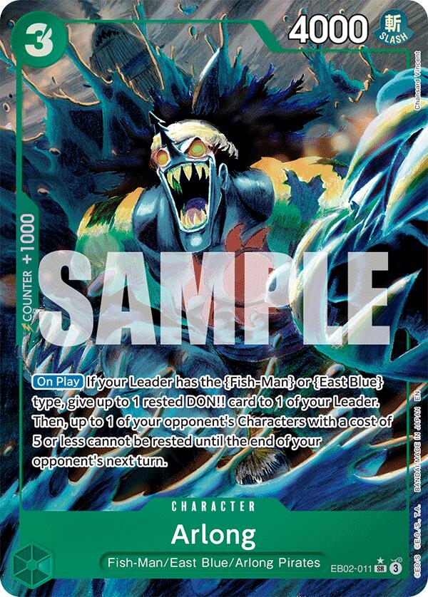 Arlong (Alternate Art) [Extra Booster: Anime 25th Collection] | Black Swamp Games