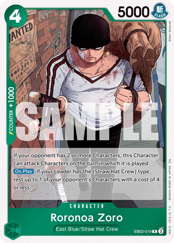 Roronoa Zoro [Extra Booster: Anime 25th Collection] | Black Swamp Games