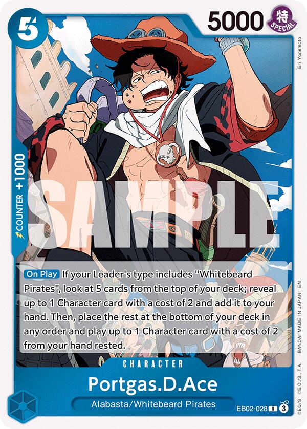 Portgas.D.Ace [Extra Booster: Anime 25th Collection] | Black Swamp Games