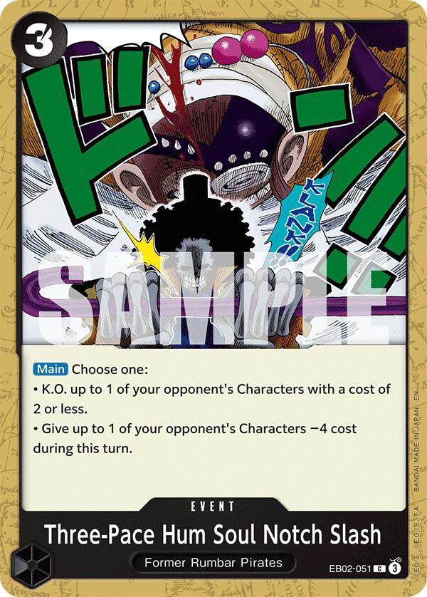Three-Pace Hum Soul Notch Slash [Extra Booster: Anime 25th Collection] | Black Swamp Games