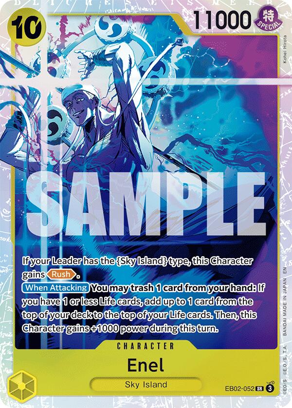 Enel [Extra Booster: Anime 25th Collection] | Black Swamp Games