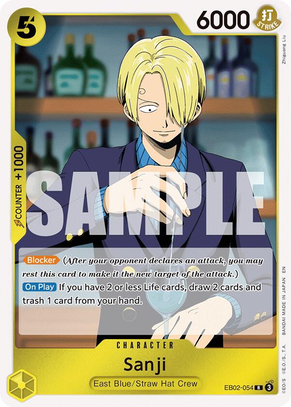 Sanji [Extra Booster: Anime 25th Collection] | Black Swamp Games